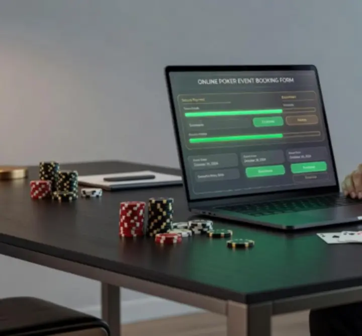 Rezerwacja wieczoru pokerowego GEP-ART Piotr Nadrowski przez formularz online.